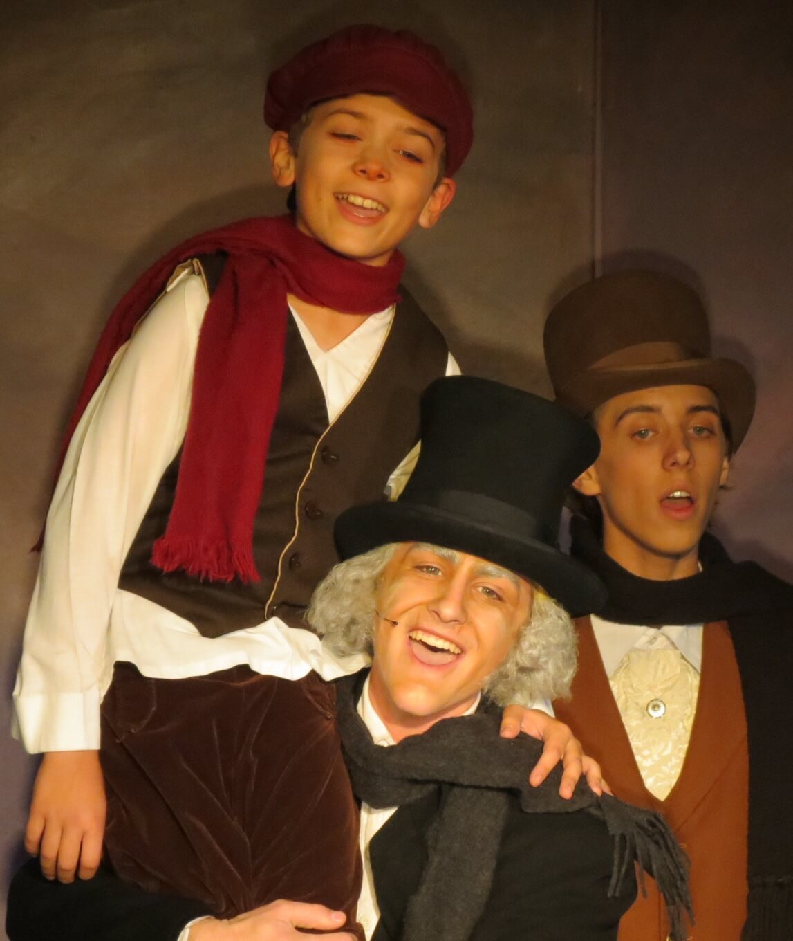 Drama Department Performance of Scrooge - Woodcrest Christian School System