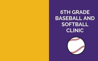 Baseball and Softball Clinic – 6th Grade