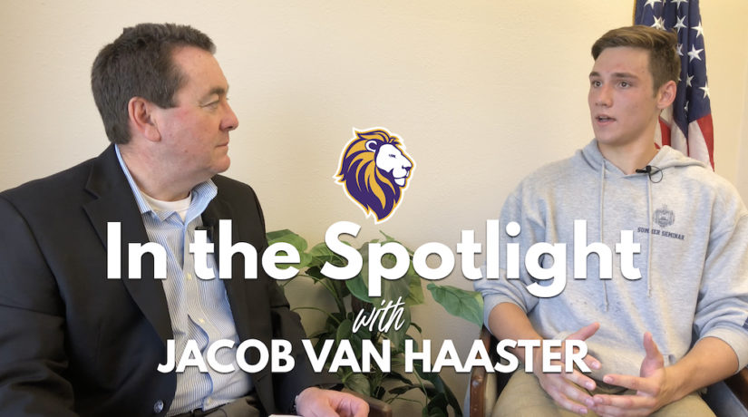 In the Spotlight: Jacob van Haaster ’18